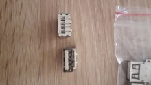 Puerto estándar USB tipo A, conector hembra de soldadura, PCB, USB-A, SMT, 4 pines, 10 Uds.
