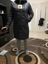 Women Jacket Spring-Collection Hood Designer MIEGOFCE Zipper with And Medium Knee-Length