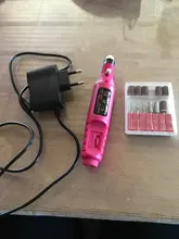 Clavo eléctrico máquina de perforación Kit de uñas de Gel, quitar la máquina de Kit de herramientas de decoración de uñas pluma pedicura uñas archivo enarenado bandas