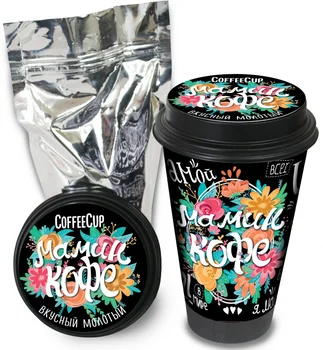 

Coffee chokocat CoffeeCup "mom's coffee", ground, 100 gr