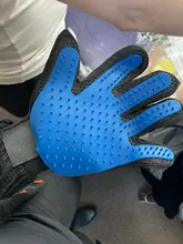 Cat Grooming Glove Brush Animal Deshedding-Brush Hair-Remover Clean-Massage for Bath