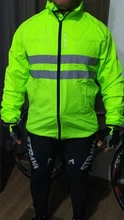 WOSAWE-Chaquetas de ciclismo para hombres, ropa masculina a prueba de viento, con capucha, impermeable, camisetas de manga larga, chaleco reflectante y abrigo de protección