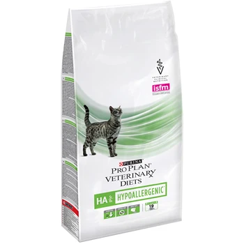 

Set of dry food Pro Plan Veterinary diets HA cat food for allergic reactions, 4 packs, 1.3 kg each