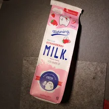 Estuche escolar de Corea para niños y niñas, estuche de lápices de leche inusuales, material escolar