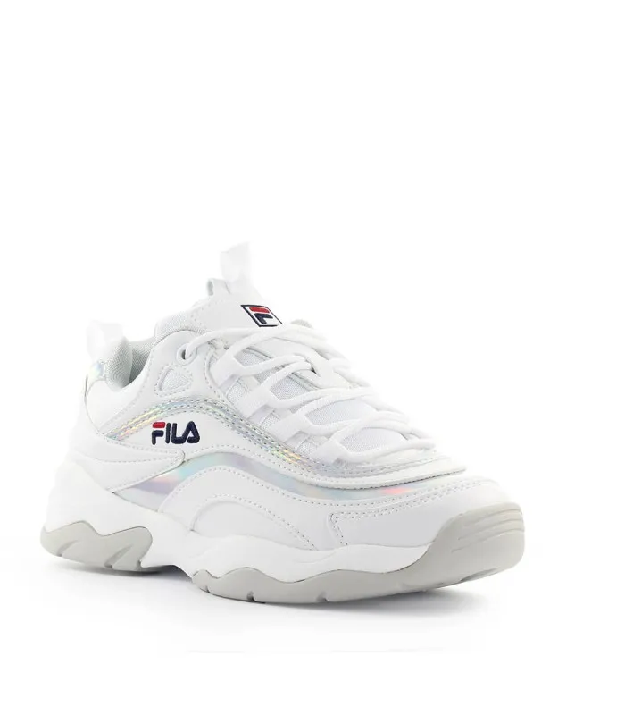fila blanche et argent