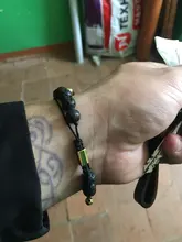 Pulsera de lujo con cuenta de piedra de Lava Natural para hombre y mujer, brazalete de cuentas de piedra de 8mm ajustable, hecho a mano, joyería