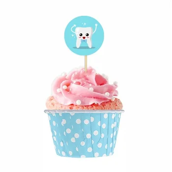 

Blue Tooth Wheat Muffin Cupcake Mini Cake Mould Capsule Ornament Capsule Set 40 Piece