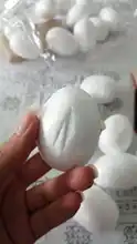 Easter Foam-Egg Craft-Supplies Painting Party-Decor Festival Ation Kindergarten Solid-Foam