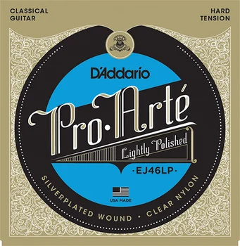 

Ej46lp Pro-Arte composite string kit for classical guitar, strong tension, D'Addario