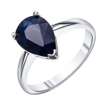 

Silver ring with Sapphire