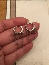 Pendientes de oro con cadena larga de plata para mujer, aretes de Plata de Ley 925, joyería de plata de moda coreano nuevo 2020 oorbellen