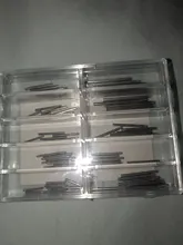 Correa de reloj de Metal para relojería, accesorios y herramientas de reparación, 50 Uds./100 Uds.