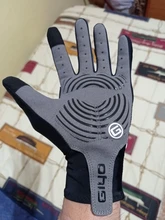 Giyo-guantes de dedo completo para ciclismo, antideslizantes, de tela de Lycra, para ciclismo de carretera
