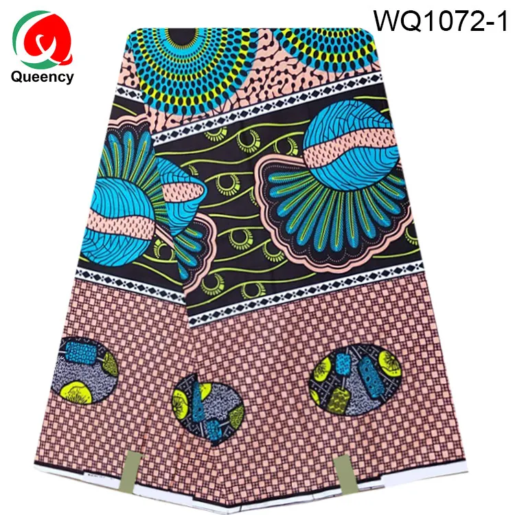 WQ1061-Queency Новинка Высокое качество Анкара Африканский печатный хлопок голландский мягкий воск для платья 40*40