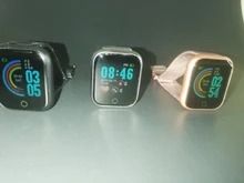 Reloj inteligente deportivo para hombre y mujer, pulsera con control del ritmo cardíaco, conexión para Android, 2020