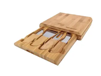 

Bambum Gravyer Cheese Board Sets Cheese Tool Set And Cheese Board 5pcs Cheese Tools Set Wooden Kitchen Accessories