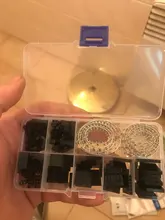 310 unids/set Dupont de alambre de puente conector de pines Kit de carcasa macho de crimpado de La pines + hembra Terminal de conector de clavija paso con caja