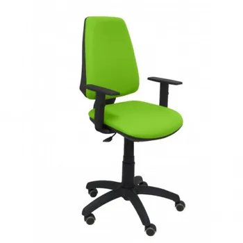 

14cpbalis22b10rp chair Elche CP bali green pistachio arms adjustable pistachio and CRESPO parquet wheels