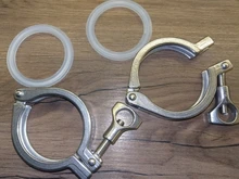 1.522.533.54Stainless Steel Sanitary Tri Clamp Clamps Clover for Ferrule SS304