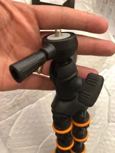 Tripod for Phone with Mobile phone Holder Gopro Mount, Mini flexible Desk Tripod 