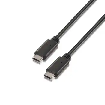 

Usb 2.0 cord aisens a107-0058-connectors usb Type-C male both ends-3a-3m-Black