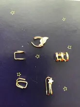 Juego de clips para las orejas de 5 piezas para mujer, bolsa para las orejas, pendientes de fábrica al por mayor, 2020