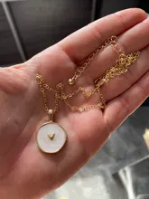 Necklace Alloy Jewelry Lightning Round Elegant Love-Heart-Moon Women Cute New-Fashion