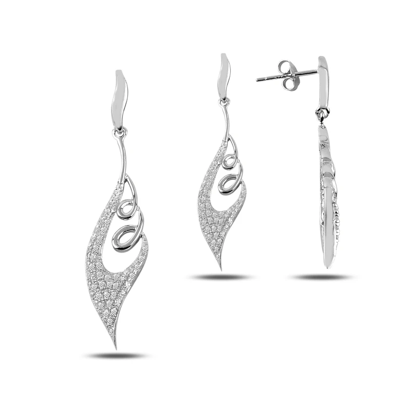 

Silver 925 Sterling Zircon Cubic Zirconia Set