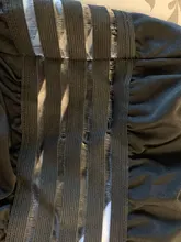 Bikini de una pieza con rayas negras para mujer, bañador Sexy, Monokini de realce, triangular, para playa