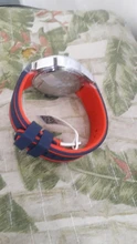Chronograph Quartz-Watch Silicone-Rubber Megir Analog Waterproof Mens Date Luminous Hands
