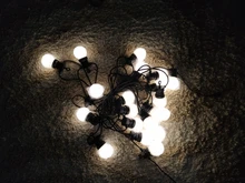 Bulb-String-Lights Globe Garland Cafe-Decoration Christmas Holiday IP65 Outdoor Waterproof