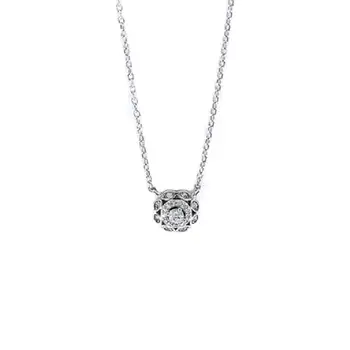 

Necklace Choker Silver ROSETTE
