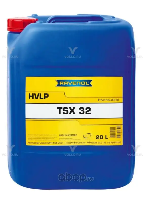 Гидравлическое масло RAVENOL Hydraulikoel TSX 32(20л) new