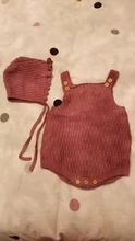 Conjunto de 2 uds. De ropa de punto para bebé, Pelele de algodón con botón en la entrepierna, mono de una pieza + sombreros para niño pequeño, trajes para niño y niña
