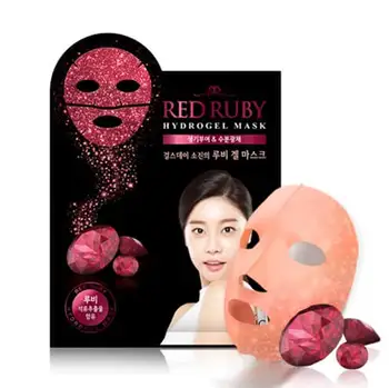 

Ruby Hydrogel Mask with Garnet extract scinic Red Ruby Hydrogel Mask