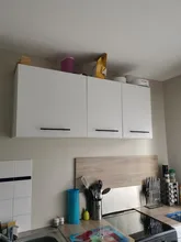 KAK 2 ~ 24 de la puerta de la cocina Bar tira hacia manija perillas del gabinete, 10mm de diámetro de acero inoxidable manija, herrajes para muebles