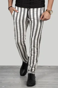 

DeepSEA Male EkruEşofman Six Slim Fit Cotton Woven Fabric Sports Long Pants Running Joggers Streetwear Casual 2009973