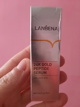 LANBENA-suero facial con vitamina C, ácido hialurónico, acné hidratante de blanqueamiento, para el cuidado de la piel tratamiento reparador, suero para arrugas antienvejecimiento