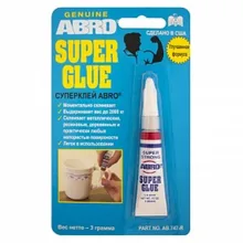 Супер клей 3 гр. ABRO США AB-747-R