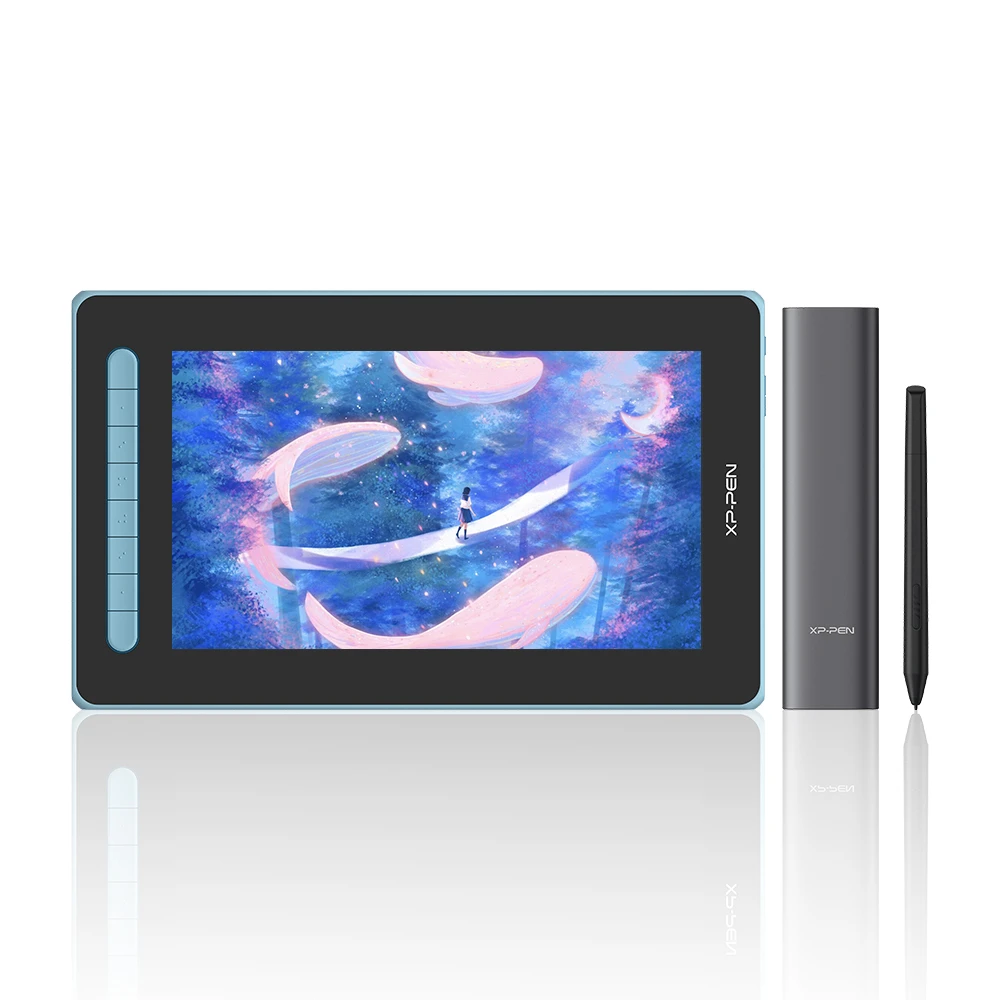Xp Pen New Artist 12 Pen Graphic Tablet Monitor 127 S Rgb Battery Free 8192 Levels With 8 Keys Tilt Support Windows Mac Android Digital Tablets Aliexpress