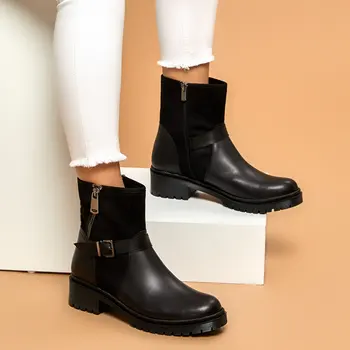 

FLO BEGONIA Black Women Boots BUTIGO