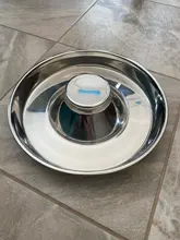 Dog-Bowl Puppy-Litter Stainless-Feeder Dish-Weaning Pet Food-Feeding Silver