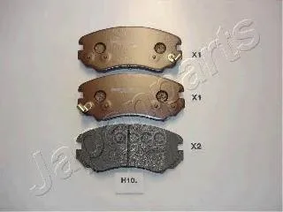 Колодки Тормозные Hyundai H-1/Santa Fe/Trajet/Ssangyong Rexton 01- Передние Japanparts Pah10af Japanparts арт. PAH10AF