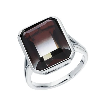 

Silver ring with sieve sunlight sample 925