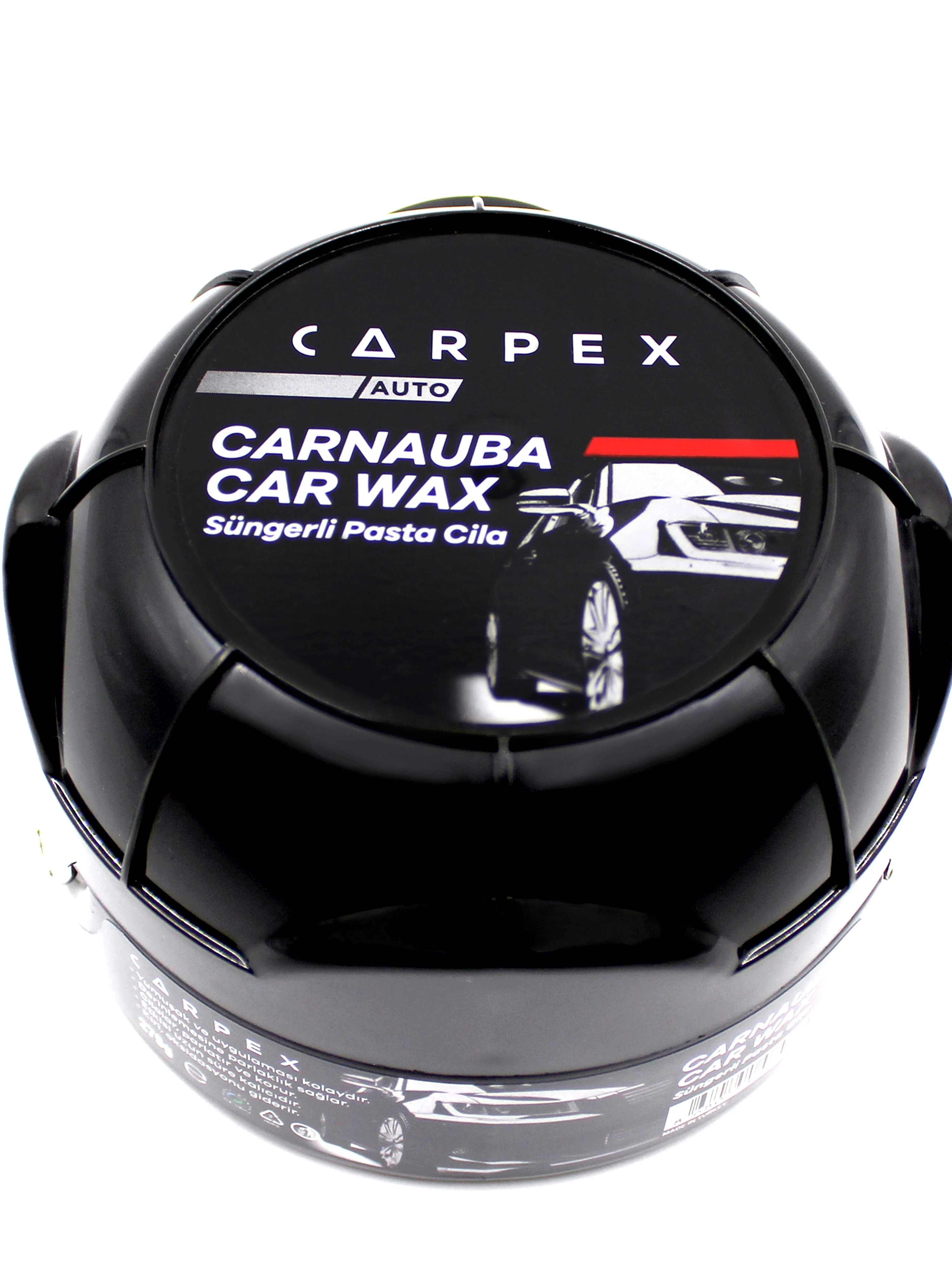 Carpex車ワックスクリスタルメッキセットハードブラジルカルナウバワックススポンジワックス 層光沢のある表面コーティングセットカバーペイント275グラム ウェットワックス Aliexpress