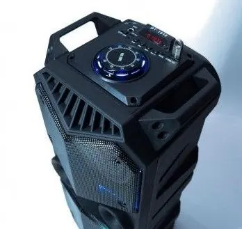 Акустическая система BT Speaker BT-1819 USB Bluetooth комбо колонка усилитель звук сабвуфер уличный чемодан микрофон акустика FM