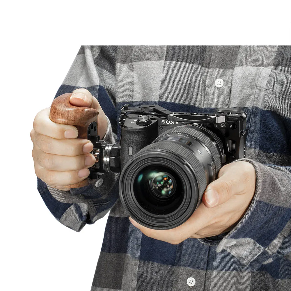 SmallRig деревянная ручка с правой стороны БЫСТРОРАЗЪЕМНАЯ Ручка Arri Rosette болт на