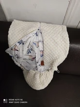 Sacos de dormir para bebés cálido de invierno para cochecito, otoño, con cremallera, envoltura para bebé recién nacido, saco de dormir infantil