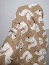 Mantas de algodón suave para bebé recién nacido, edredón de muselina, paño de alimentación para eructar, toalla, bufanda, artículos para bebé, 58x58cm, novedad