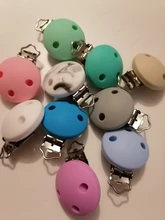 DIY Baby Toy-Accessory Pacifier Round-Clip Dummy Silicone Nursing Chenkai Holder Jewelry